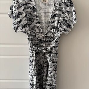 Marine Layer Monochrome High Low Dress